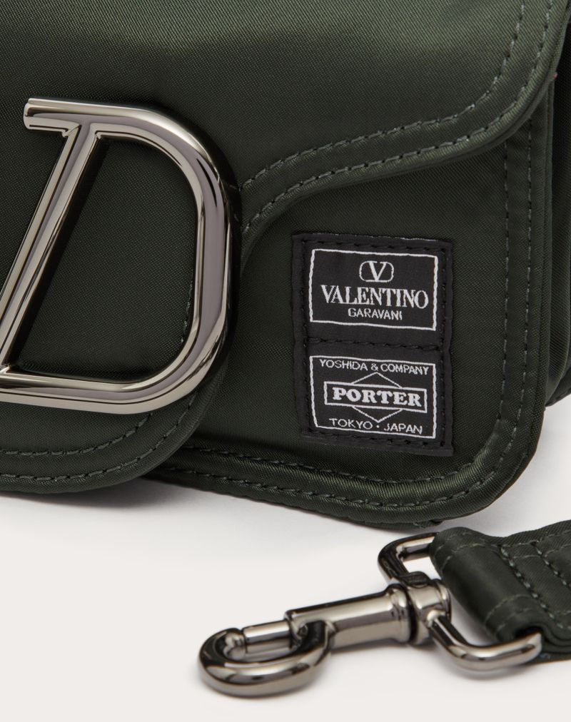 Valentino Garavani samarbejde med Porter mini skuldertaske i teknisk stof
