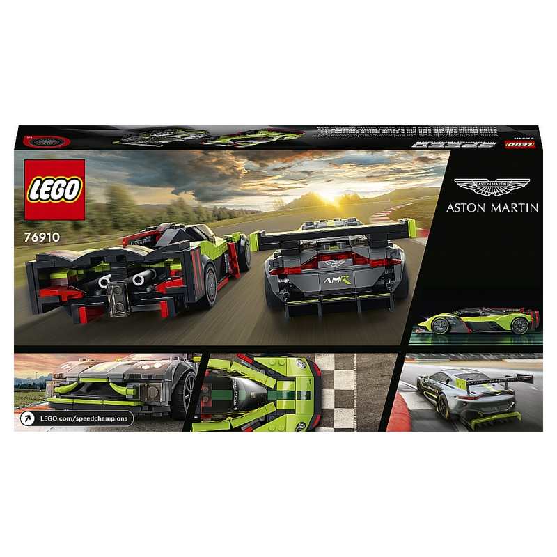 76910 Aston Martin valkyrie amr pro et Aston Martin vantage GT3 LEGO®Speed Champions
