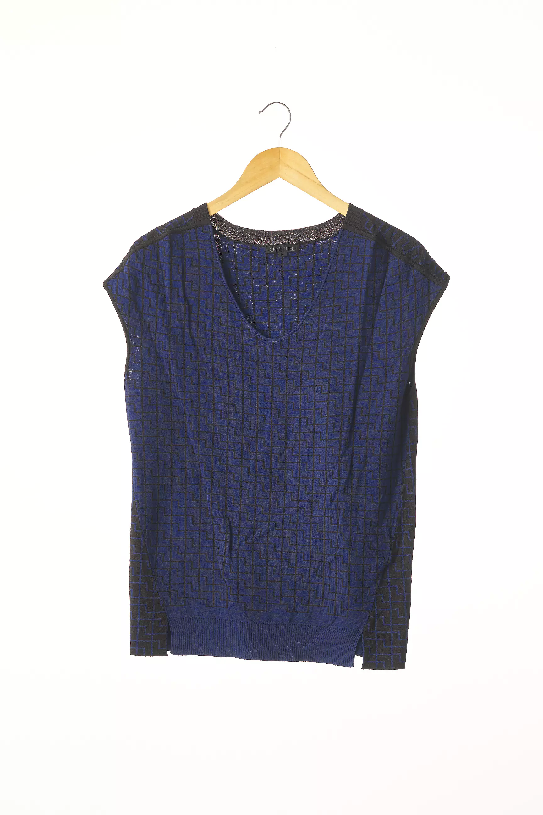 Ohne Titel Pulls Femme couleur bleu
