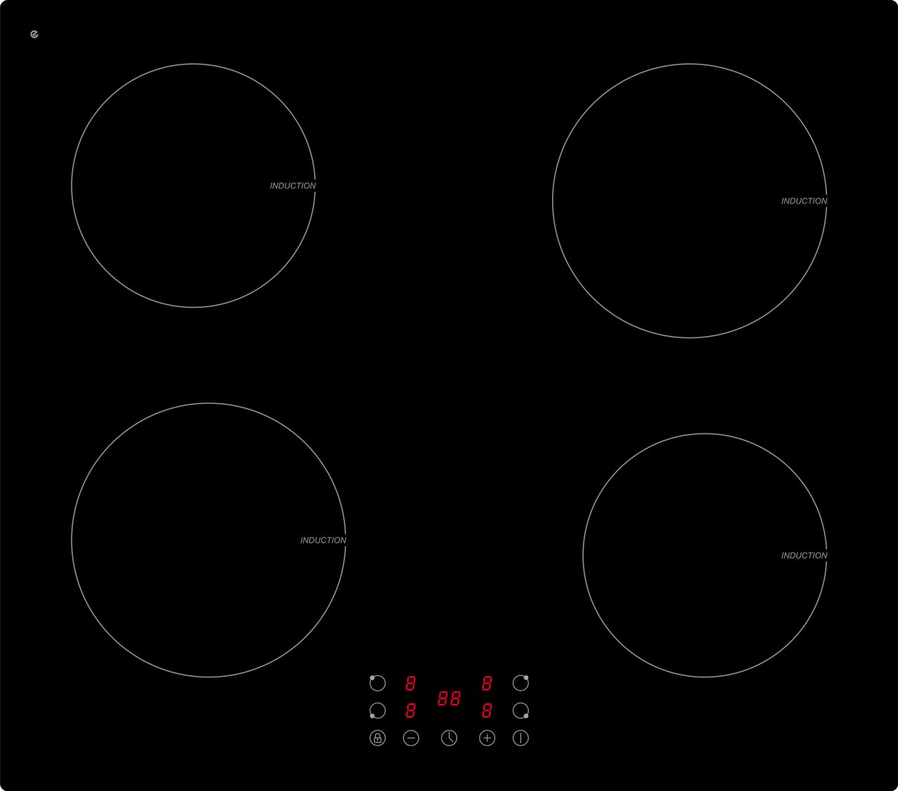 PKM Induktionskochfeld IF4 G