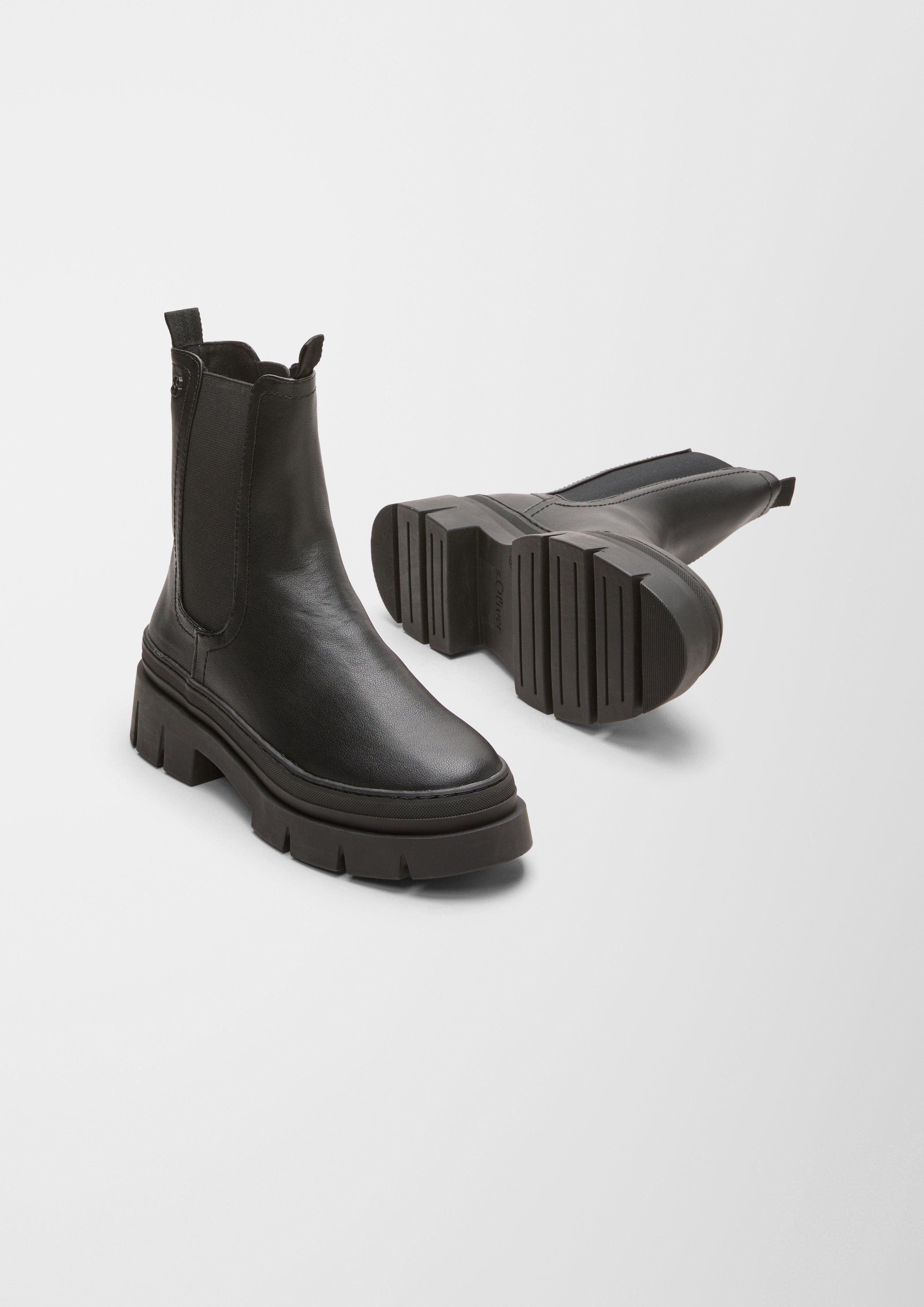 Stiefel in Leder-Optik  6006663-001