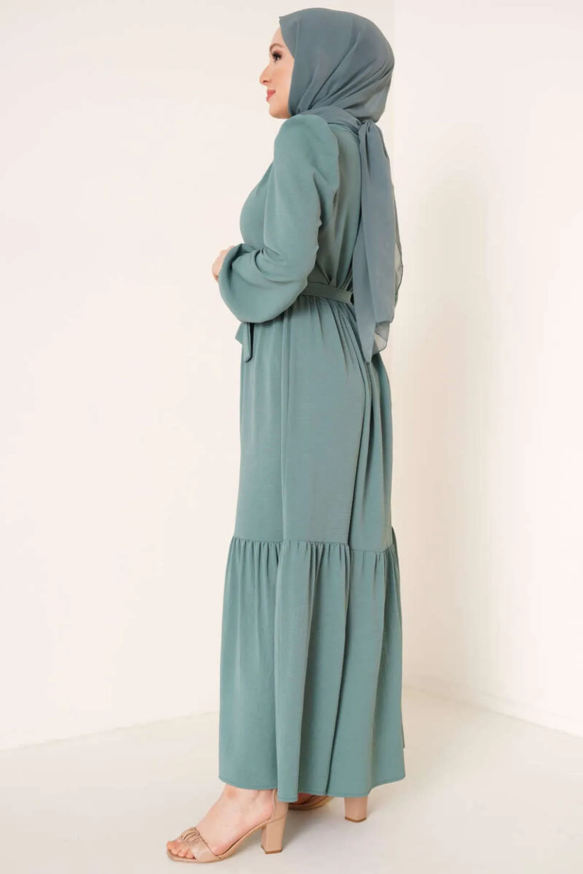 VOLT CLOTHİNG  Kleid - Grün - Tunika