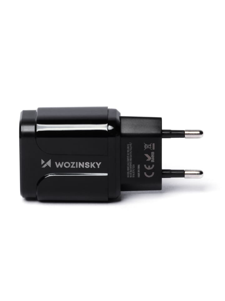 Wozinsky USB 3.0 Wandladegerät Handyladegerät Netzladegerät in Schwarz günstig kaufen onesize