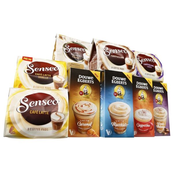 Douwe Egberts Senseo Cappuccino -kahvipalat 8 kpl