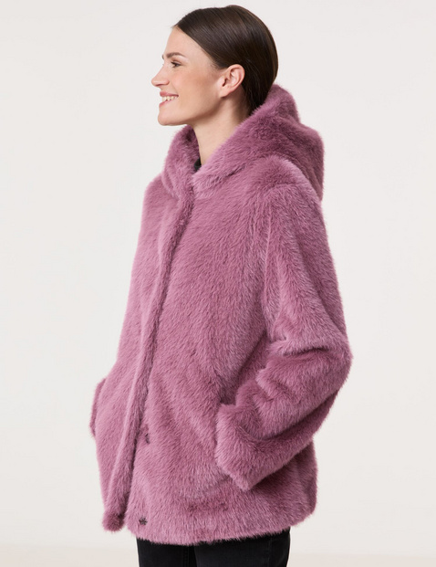 Plüschige Outdoorjacke