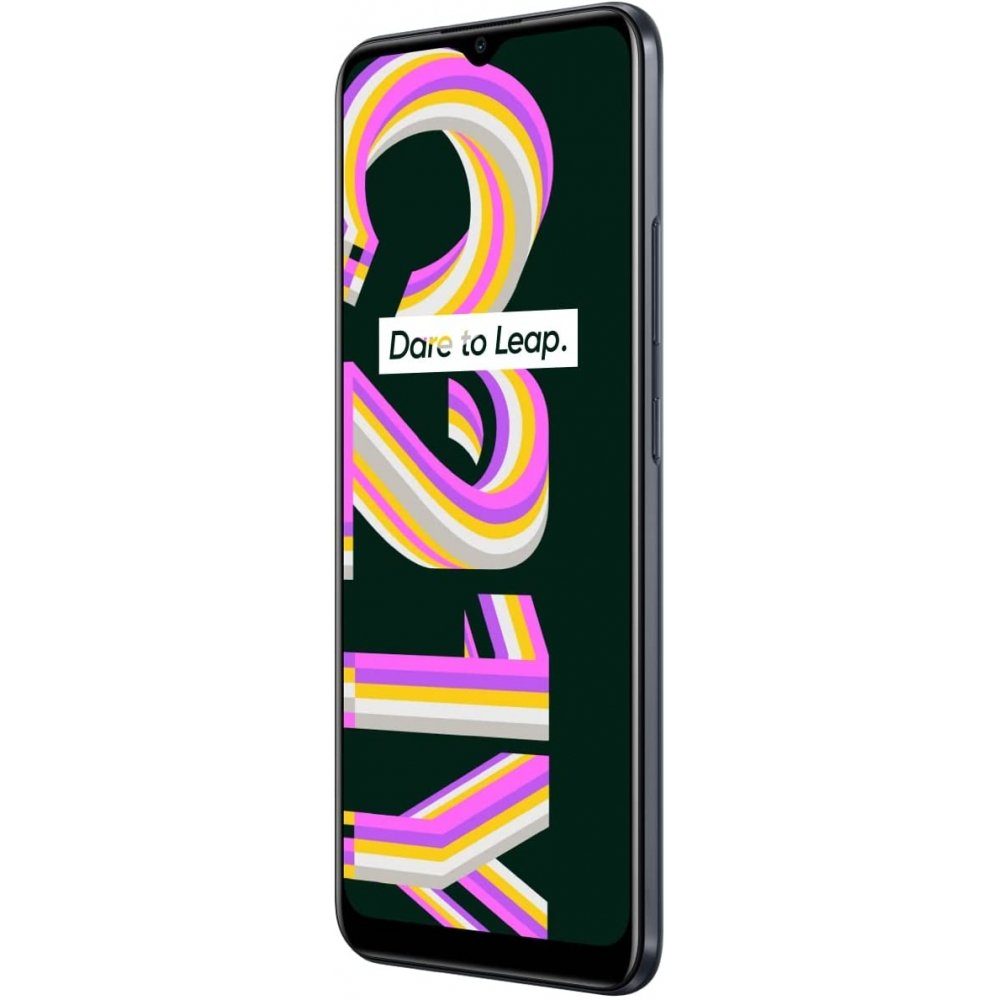 Realme C21-Y 32 GB / 3 GB - Smartphone - cross black Smartphone (6,5 Zoll, 32 GB Speicherplatz)