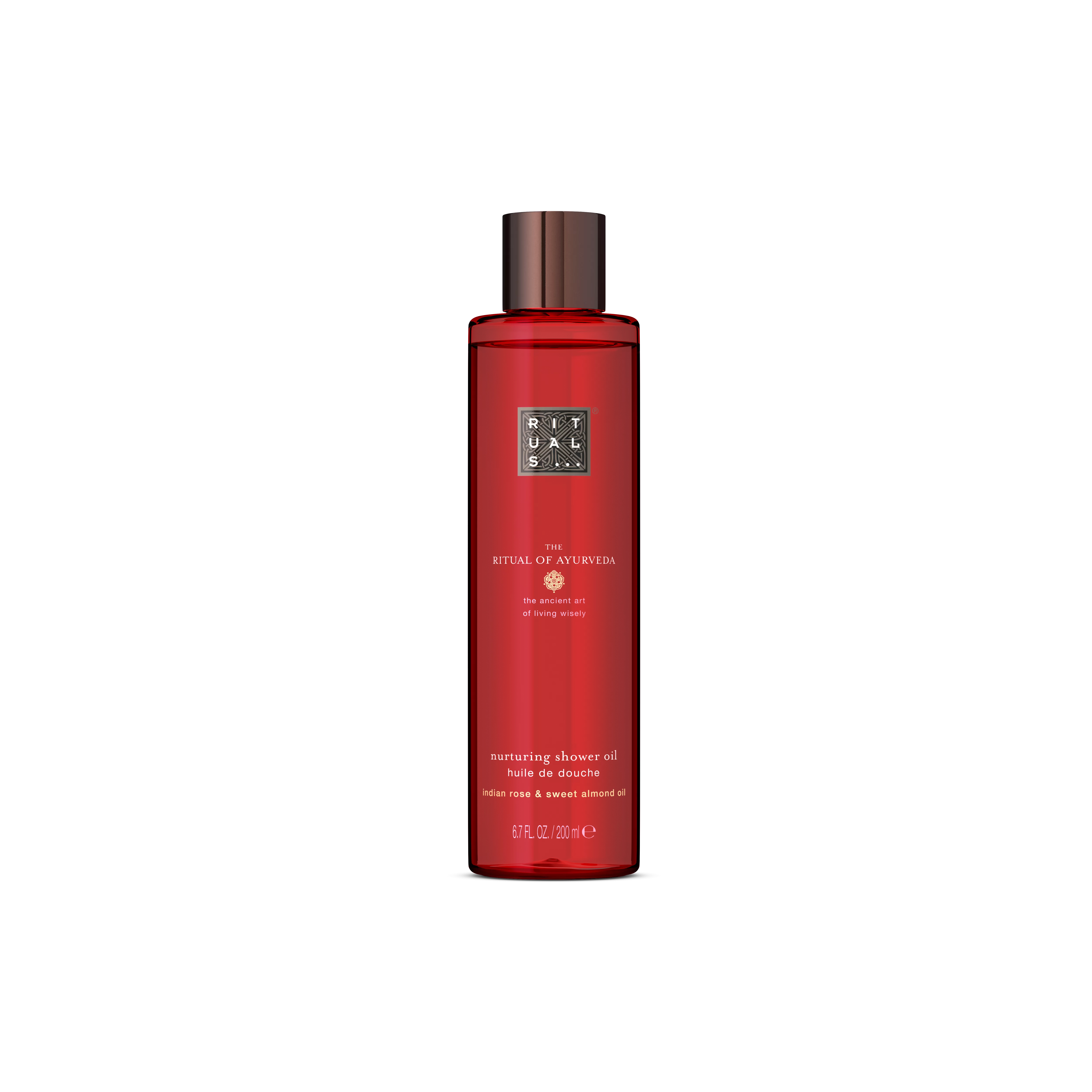 L'huile de douche rituelle ayurvédique
