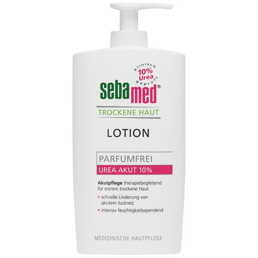 SEBAMED Trockene Haut parfümfrei Lotion Urea 10%  400 ml  Lotion