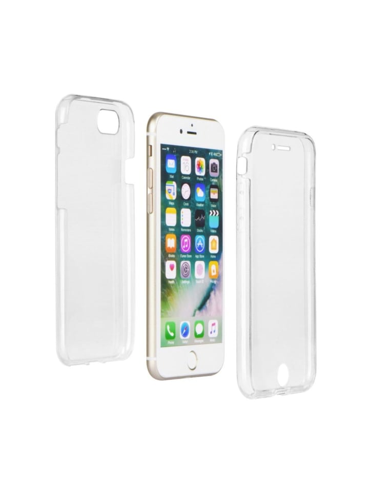 COFI 1453 360° Rundum Full Body kompatibel mit iPhone 14 Transparent in Transparent günstig kaufen iPhone 14