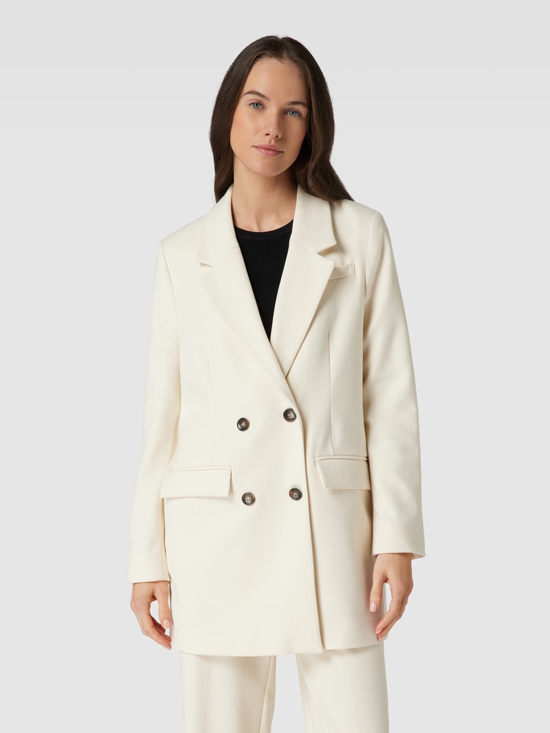 Blazer mit Pattentaschen Modell 'MYLA' in sand