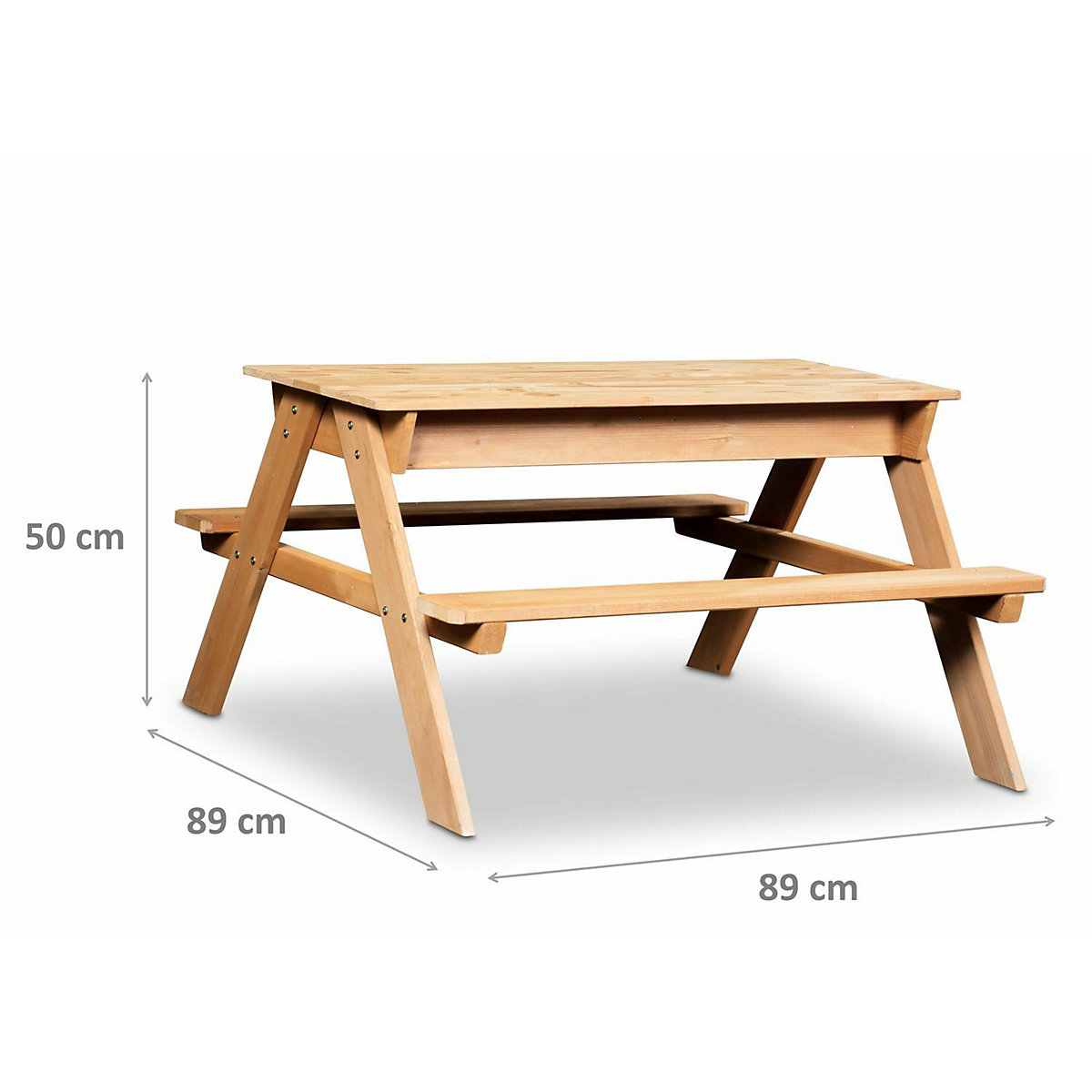 2in1 Kindersitzgruppe und Sand-und Wasserspieltisch aus Holz