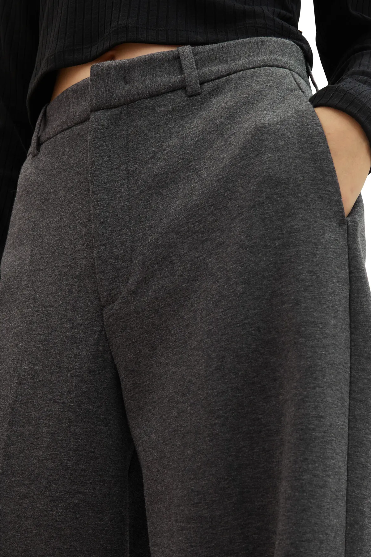 Tom Tailor Denim  Hose Damen / Mädchen Shale Grey Melange