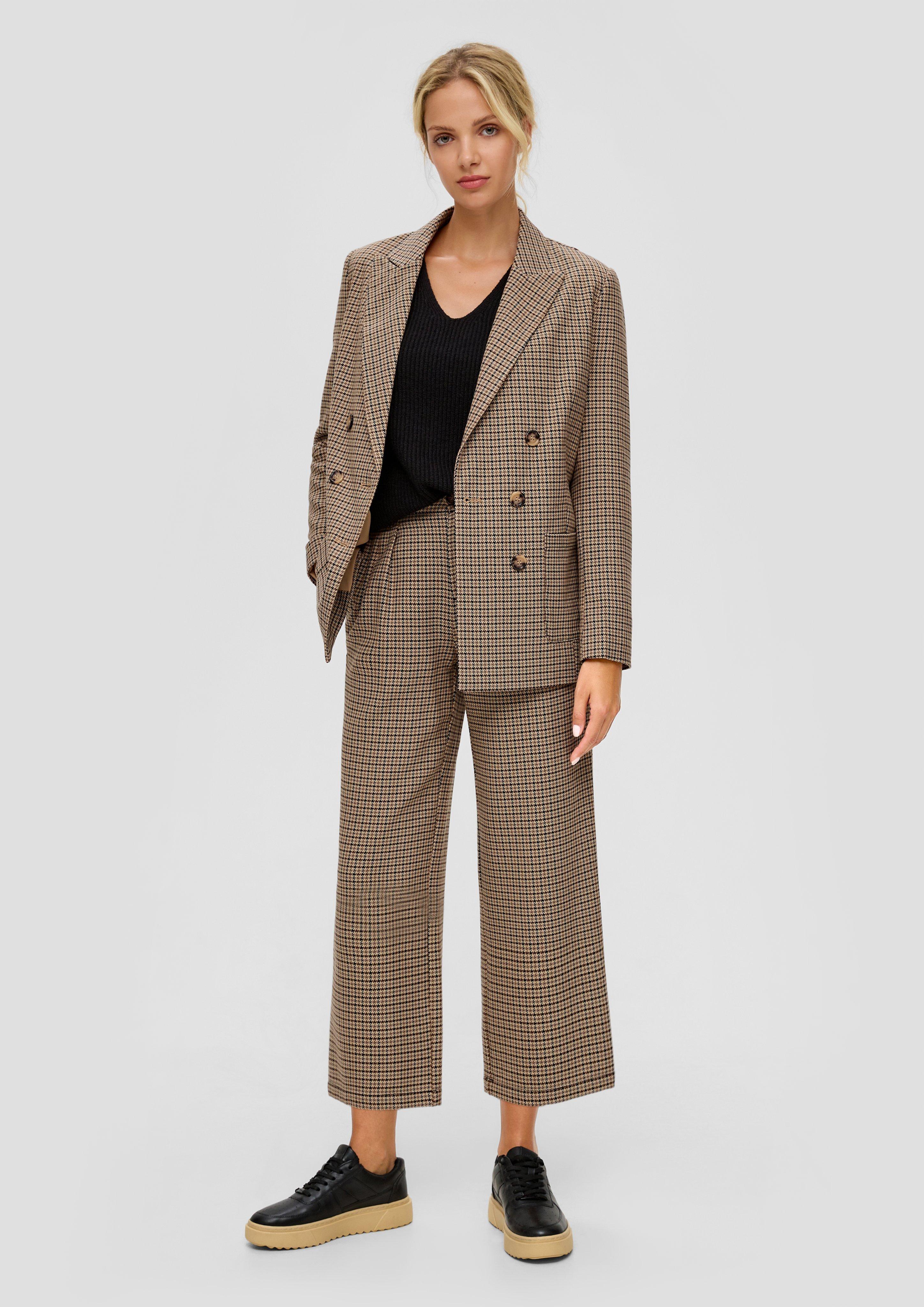 Regular: Culotte mit Bundfalten  2135819-99N3