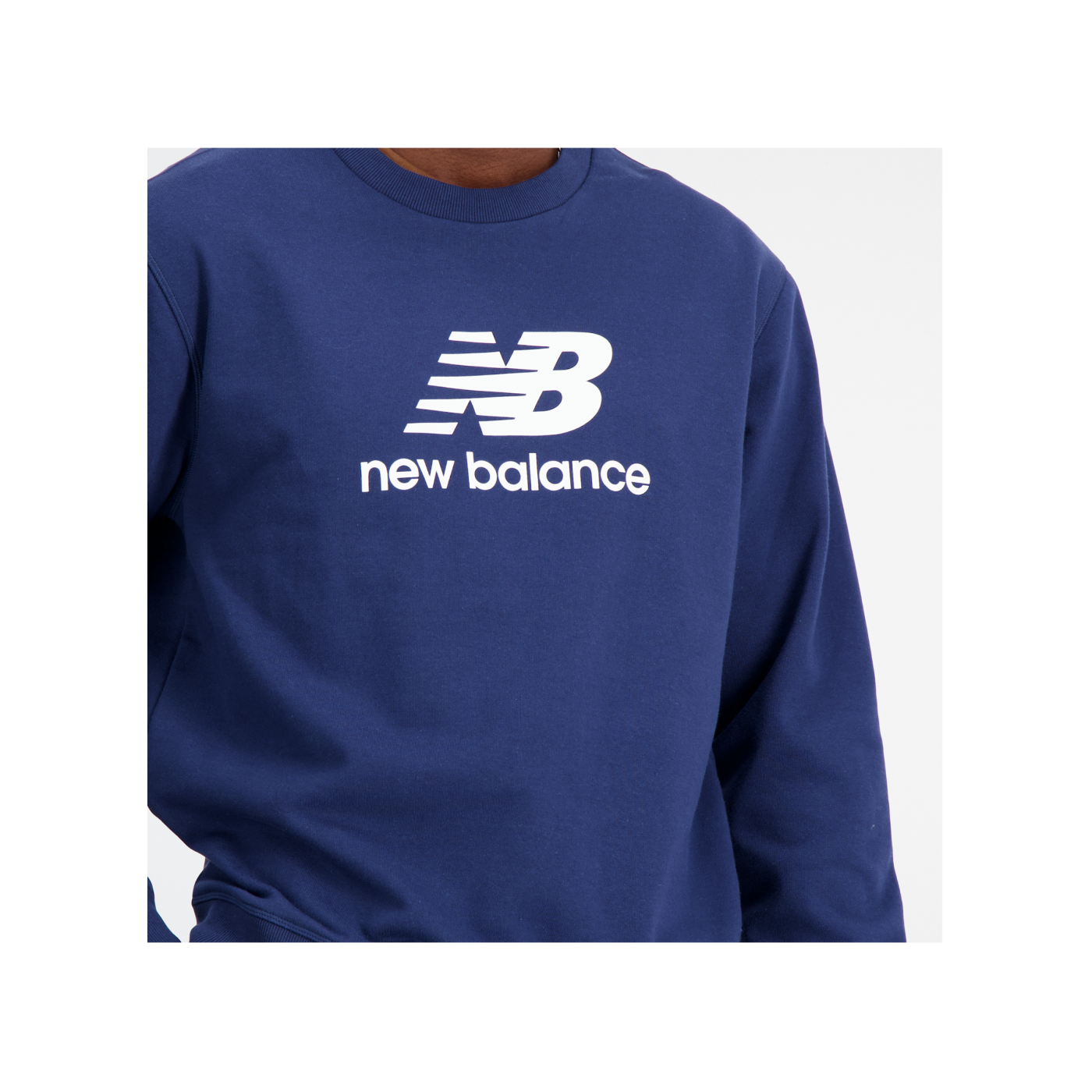 New Balance Essentials Stacked Logo Sweatshirt