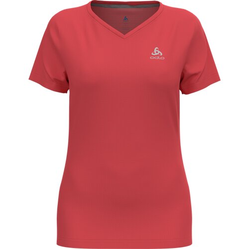 DAMEN SHIRT T-SHIRT V-NECK S/S F-DRY