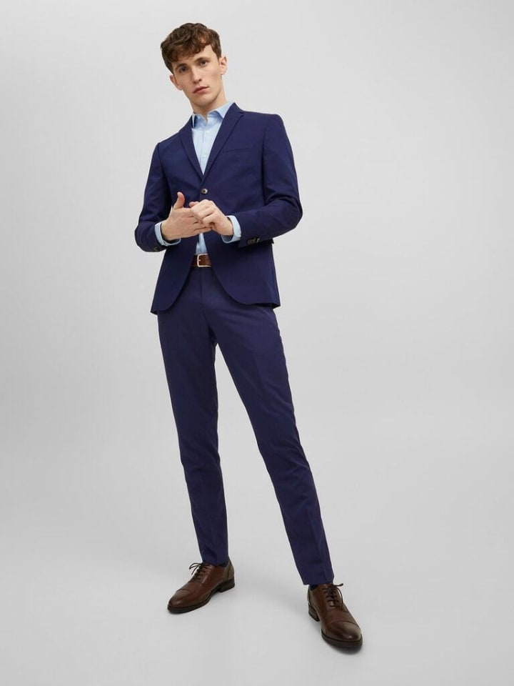 Jack & Jones Sakko in Medieval Blue günstig kaufen