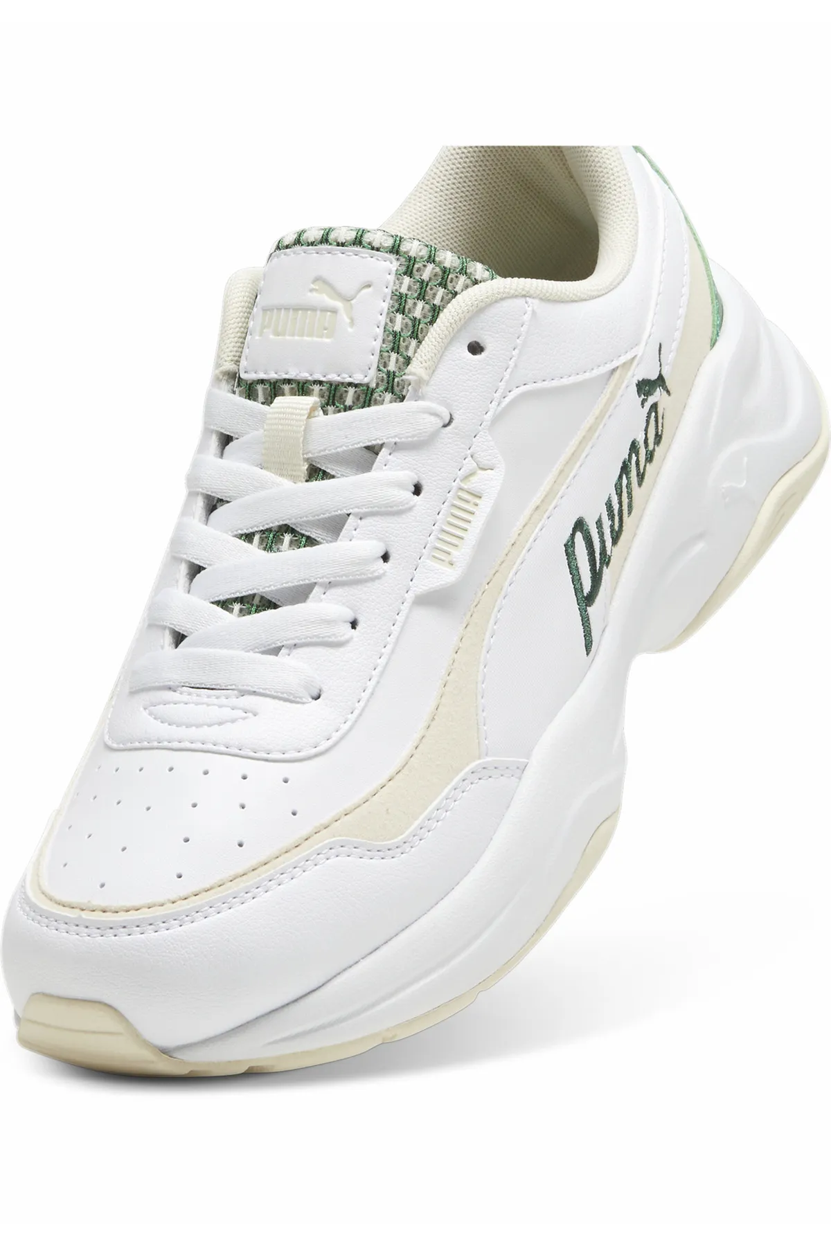 Puma  Sneaker - Weiß - Flacher Absatz