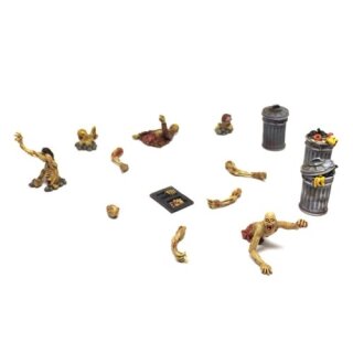 HQ Resin - Zombies of Hard City Set