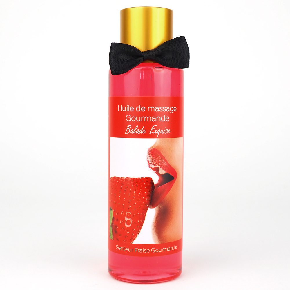 j'ose Huile de massage - Fraise HUILE DE MASSAGE