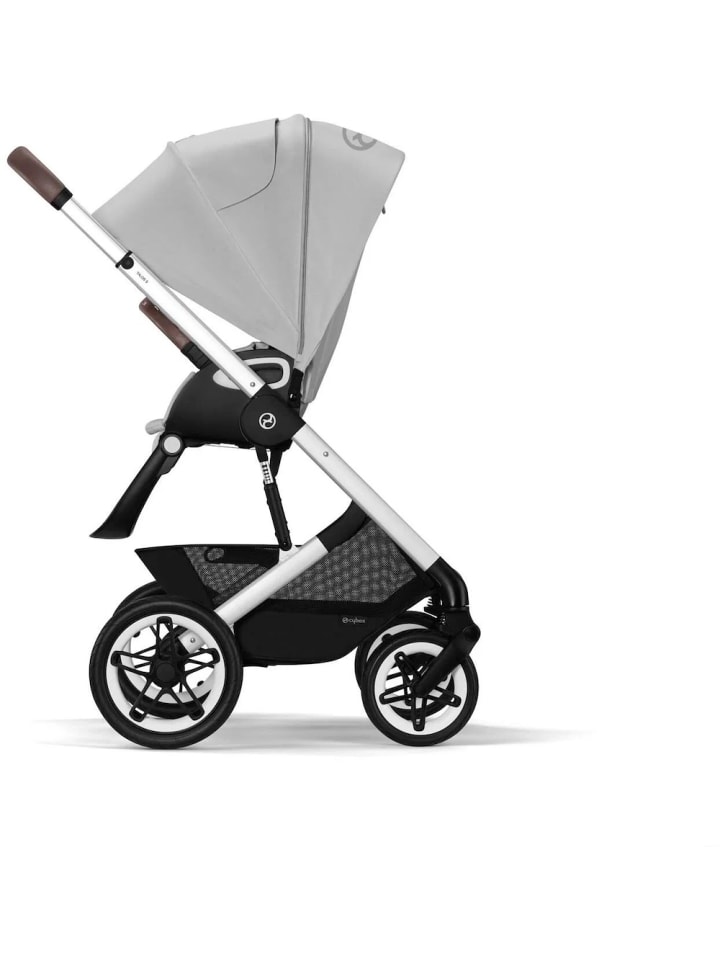 Cybex Cybex Talos S Lux - Farbe: Stone Grey / Gestell: Silver günstig kaufen onesize