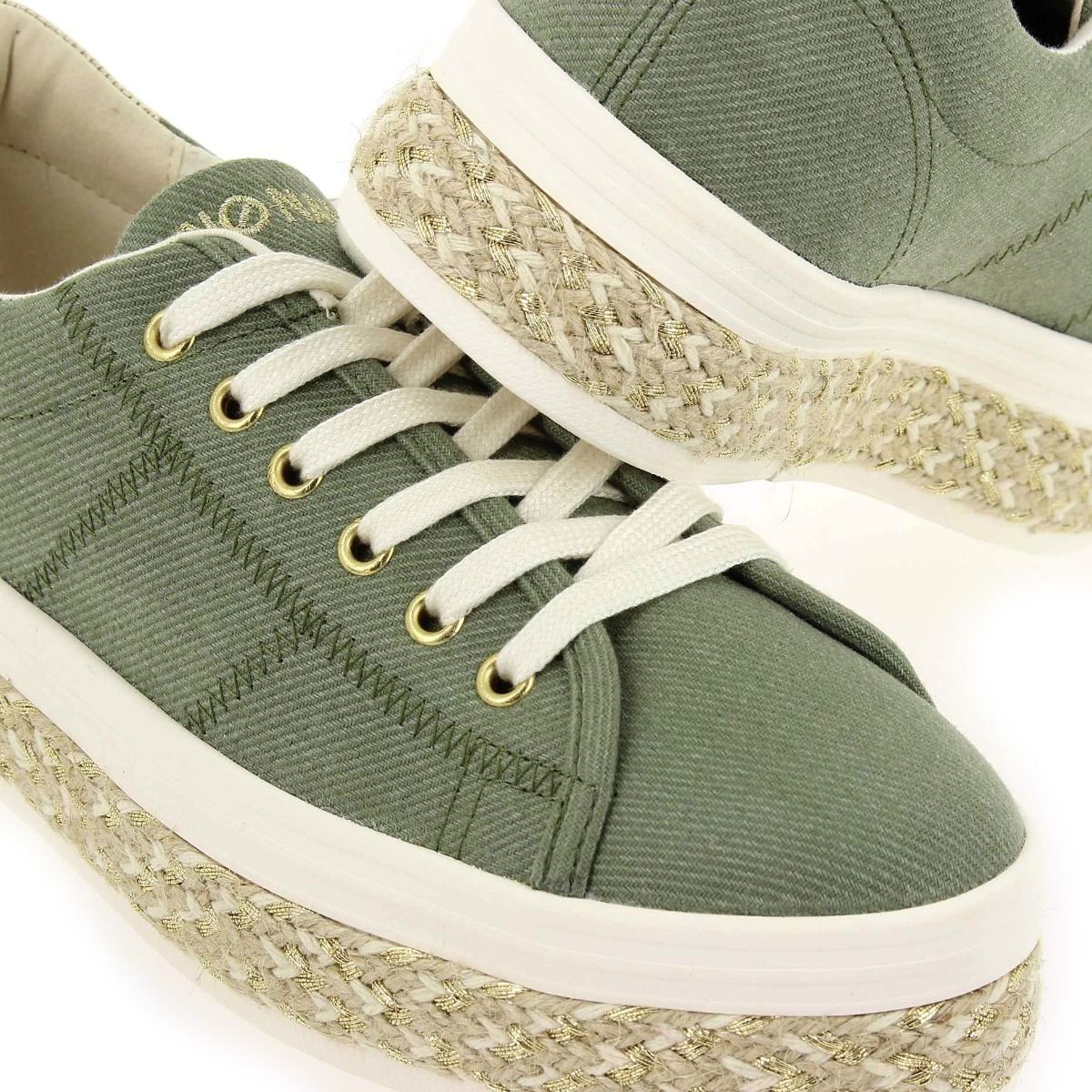 No Name  MALIBU SNEAKER GAMA - Kaki