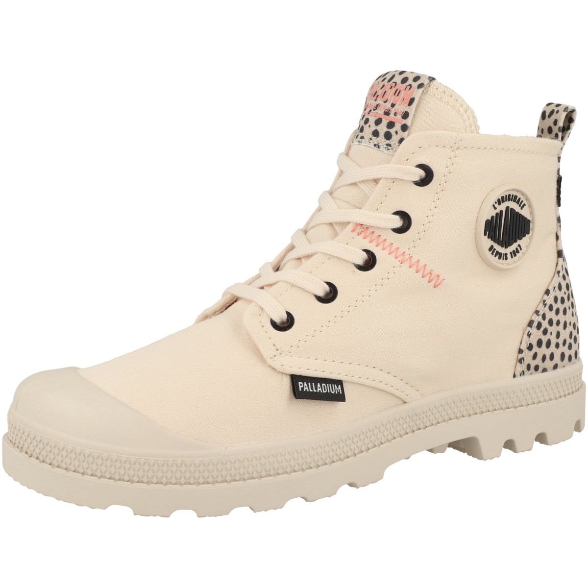 Palladium Pampa Safari Schnürboots creme