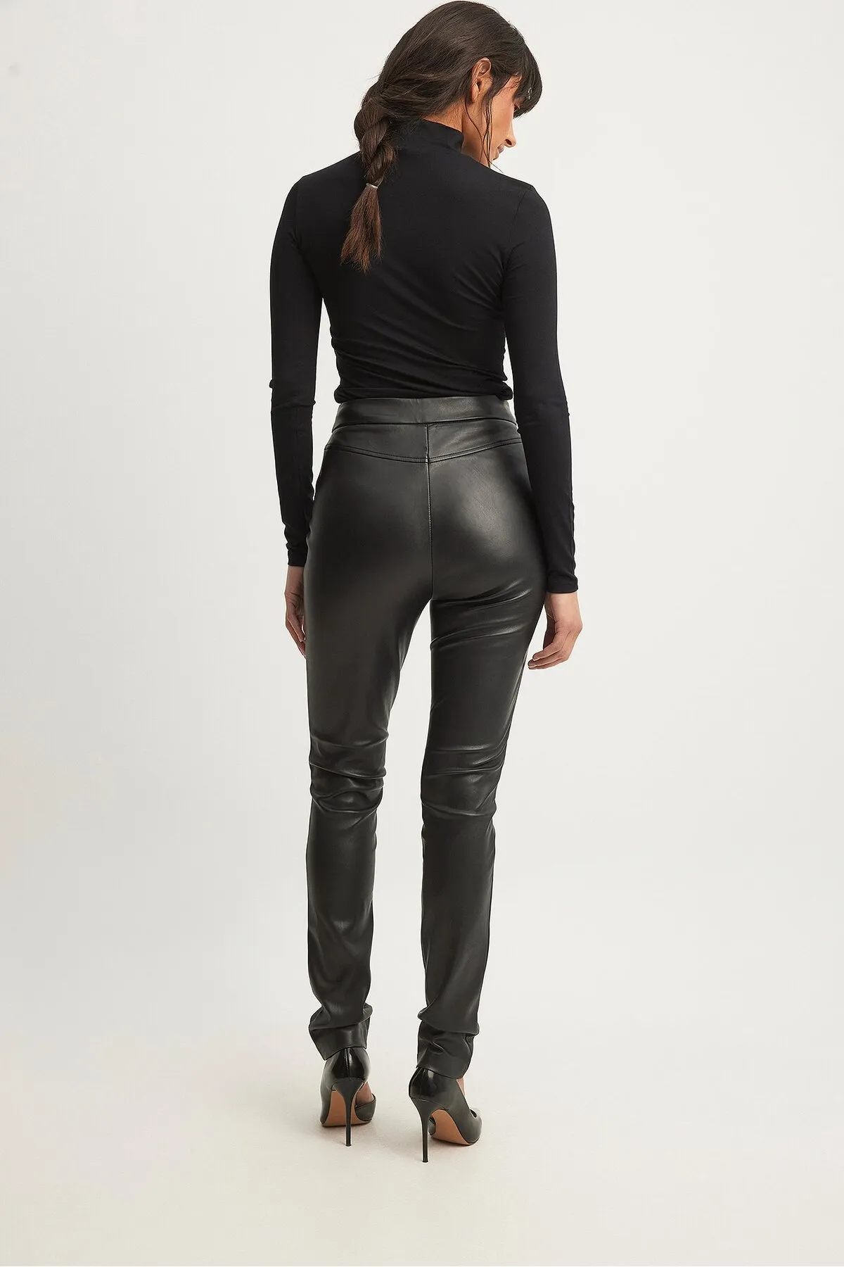 NA-KD  Hose - Schwarz - Wide Leg