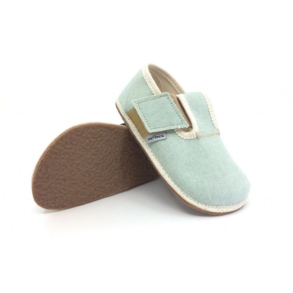 Pegres BF01U Mint Barfußhauschuhe