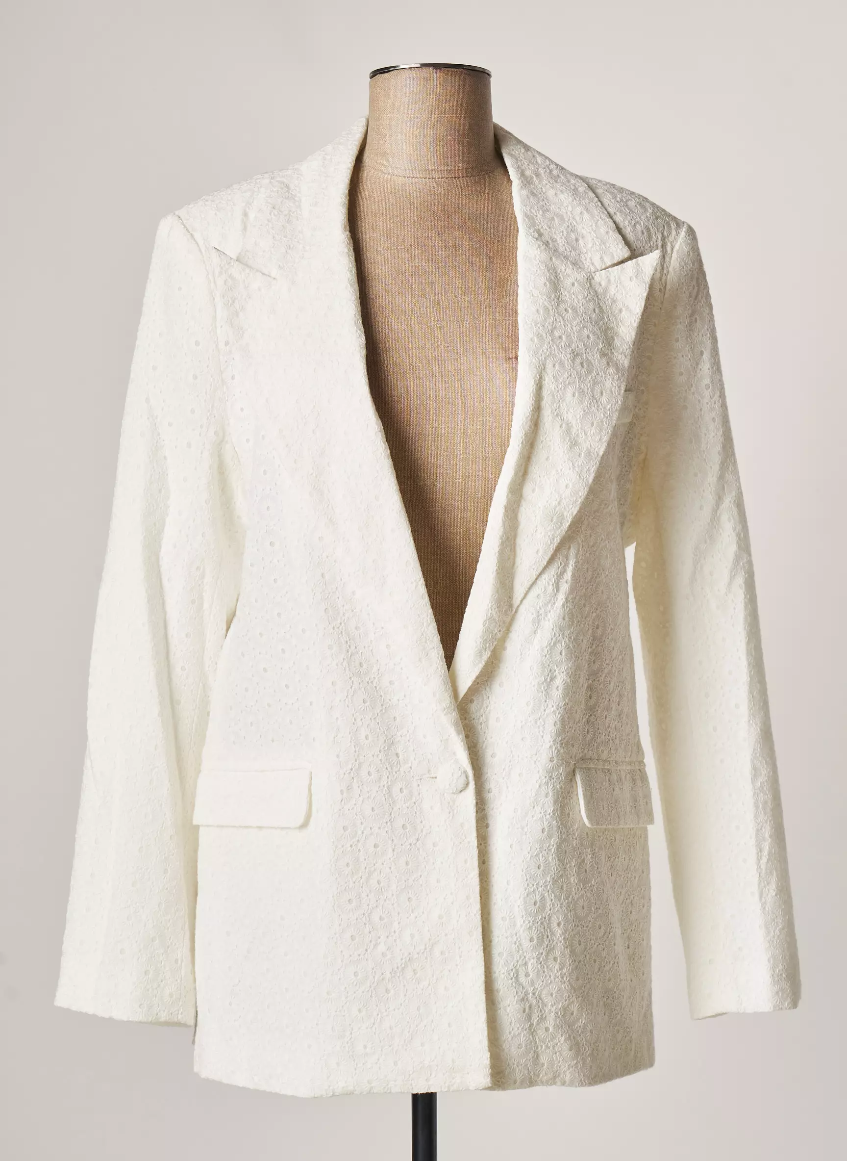 Drole De Copine Blazers Femme couleur blanc