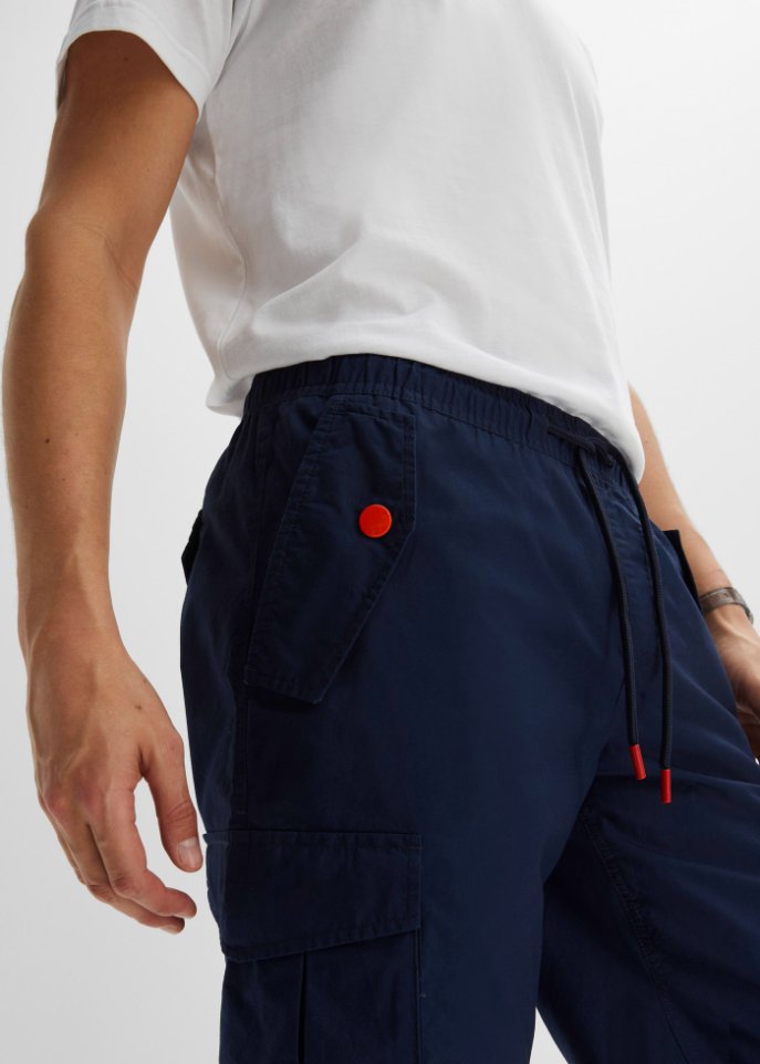Schlupf-Cargo-Bermuda, Regular Fit