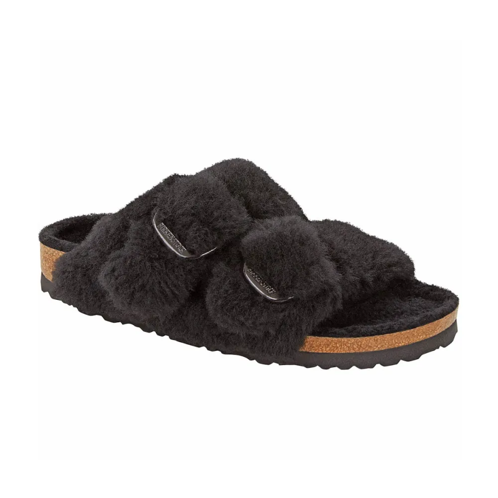 Birkenstock Arizona Teddy 1023105 / schwarz