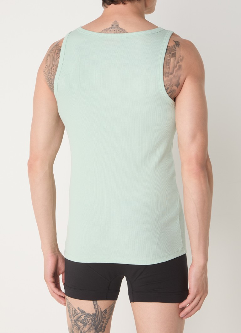 HUGO BOSS Singlet with logo in 2-pack