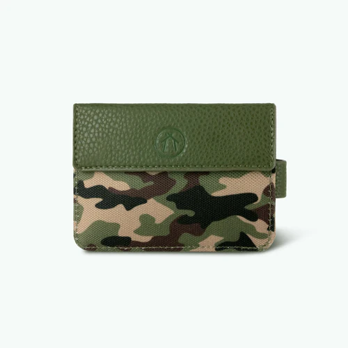 Green Ellora Caves Card Holder