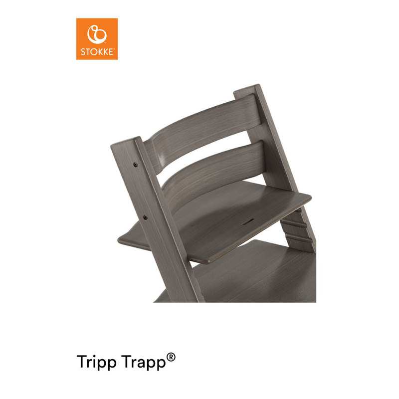 Chaise haute Tripp Trapp gris tempête Stokke