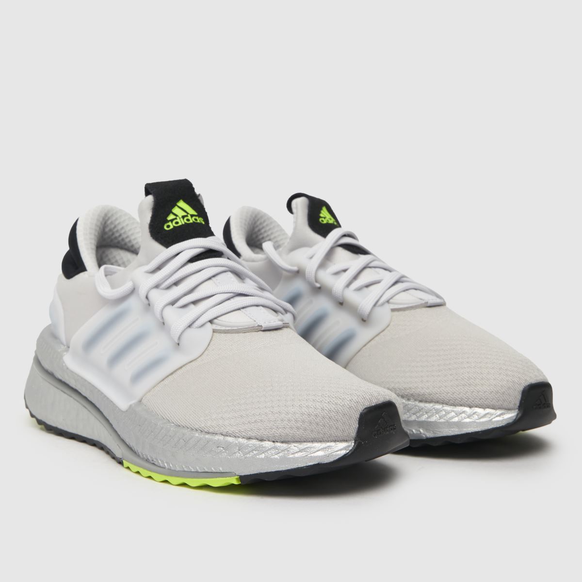 adidas ljusgrå x_plr boost ungdomsskor