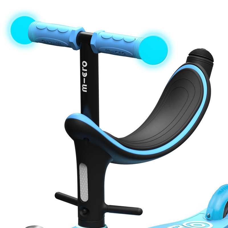 Trottinette évolutive - Mini 3 en 1 révolution deluxe magic bleue Micro