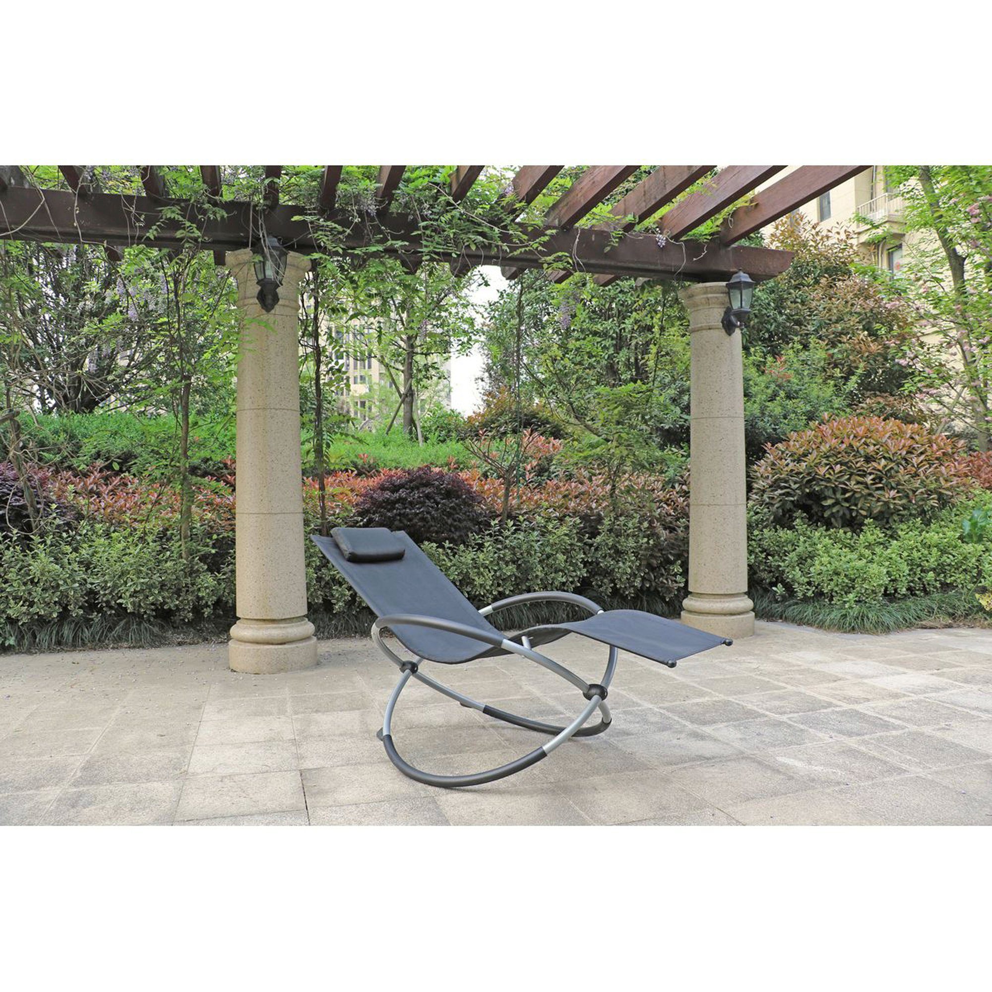 Garden Pleasure Gartenliege MILOS, mit Schaukelfunktion