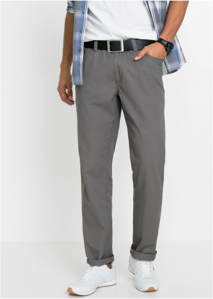 Regular Fit Schlupfhose, Straight (2er Pack)