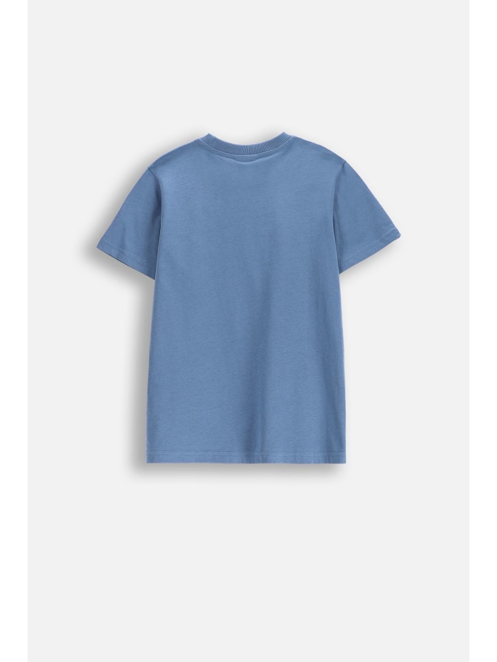 Coccodrillo T-Shirt mit kurzen Ärmeln in blau günstig kaufen