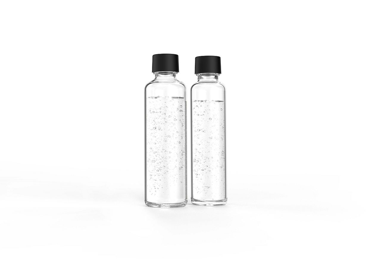 Sodapop Glasflaschen 0,6L   0,85L 2er-Set für Logan