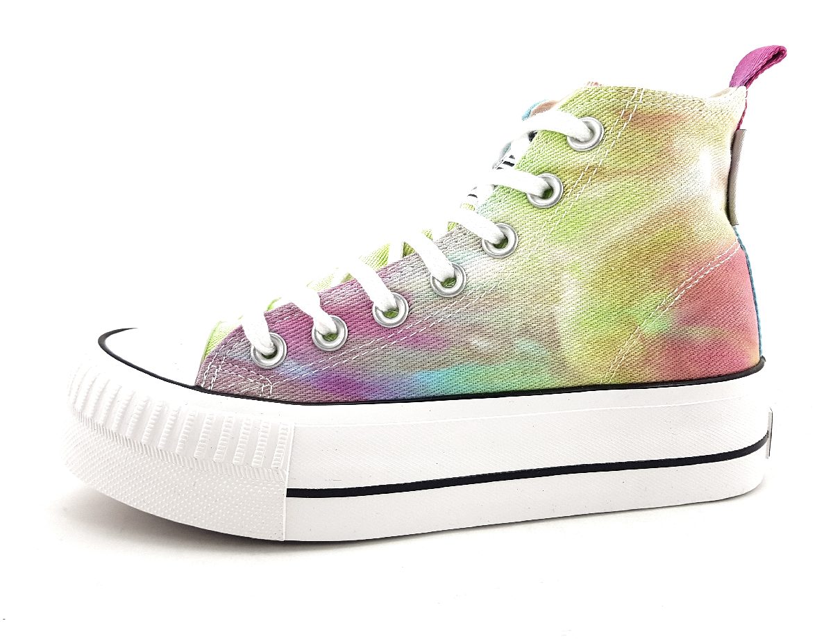 British Knights Kaya Mid B49-3712-04 Mehrfarbig Rainbow Tie Dye