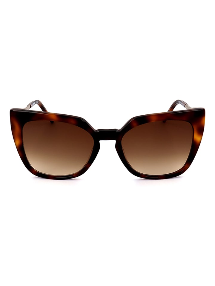 Karl Lagerfeld Damen-Sonnenbrille in Braun günstig kaufen 54