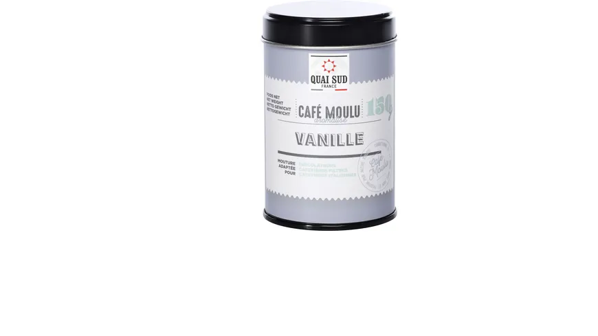 Quai Sud Aromatisierter Kaffee Vanille in Dose 150 g