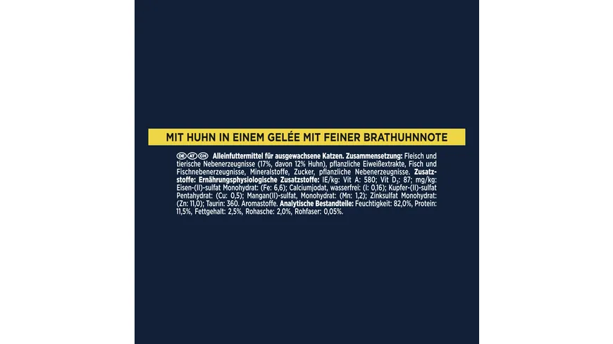 PURINA GOURMET Perle Genuss in Gelee mit Huhn 85 g