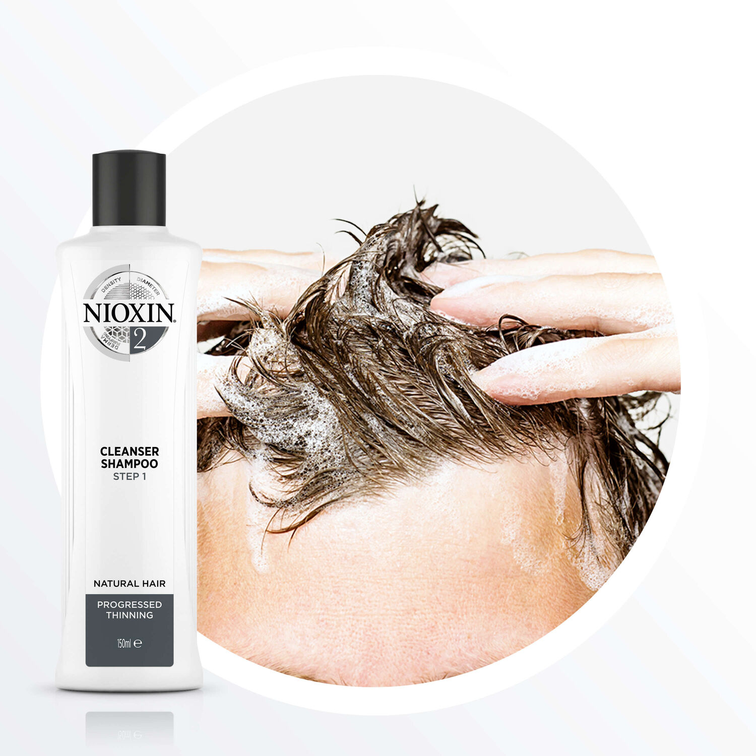 Nioxin System 2 Coffret Cheveux Naturels & Visiblement Clairsemés - 3 Produits