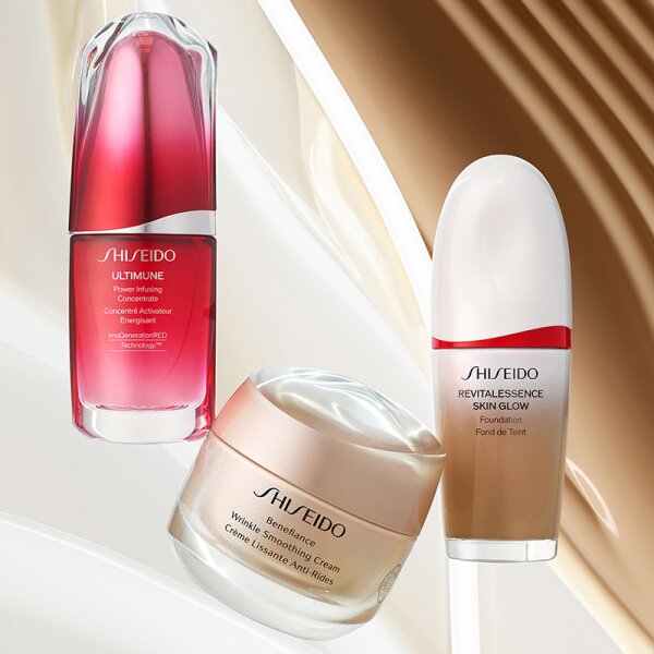Shiseido Revitalessence Skin Glow Flüssige Foundation
