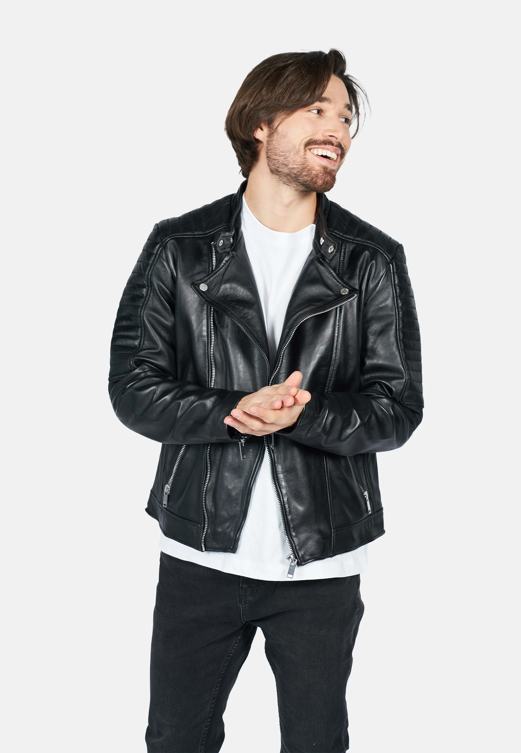 Freaky Nation CROSSOVER - Chaqueta de cuero