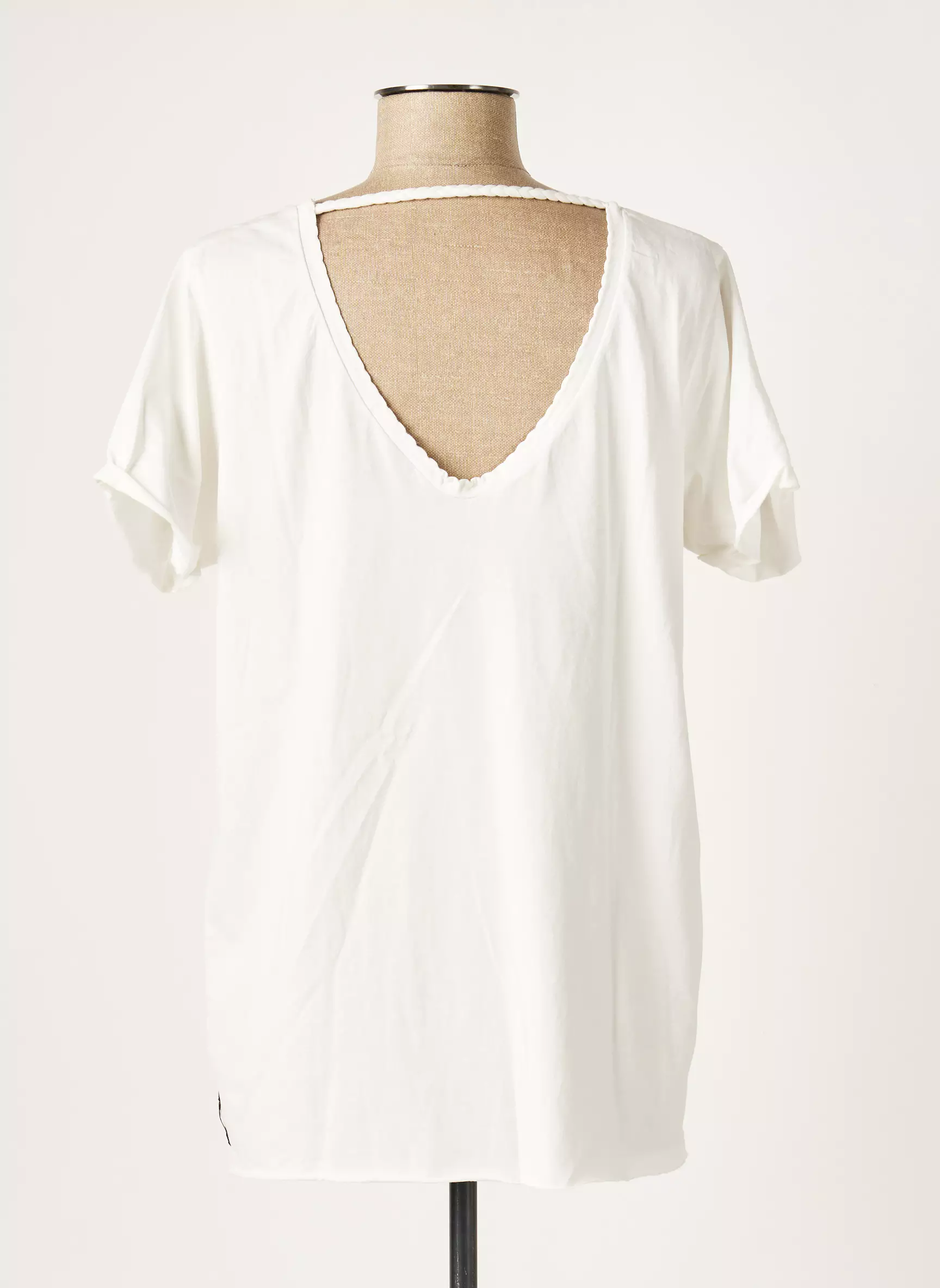 Maison Scotch Tshirts Femme couleur blanc