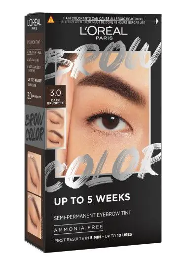 L'Oréal Paris antakių dažai 3.0 Dark Brunette 1 vnt.