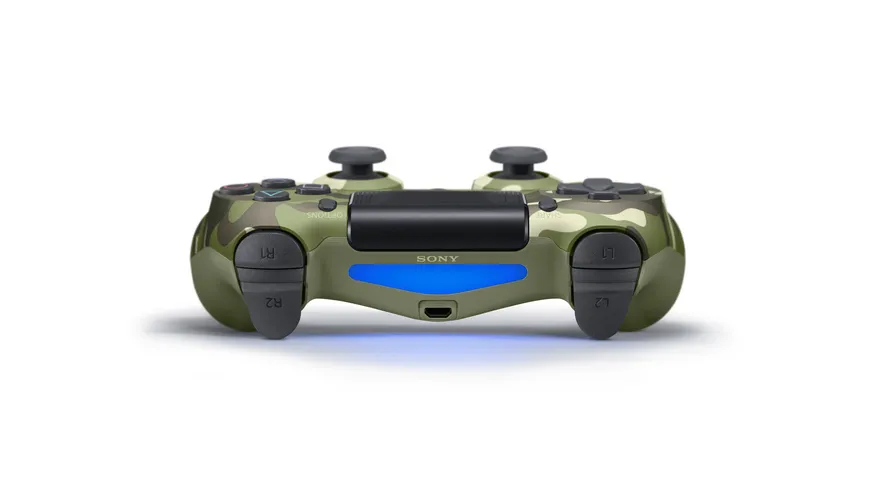 PS4 - Dualshock 4 Wireless-Controller Green V2 (Camouflage)